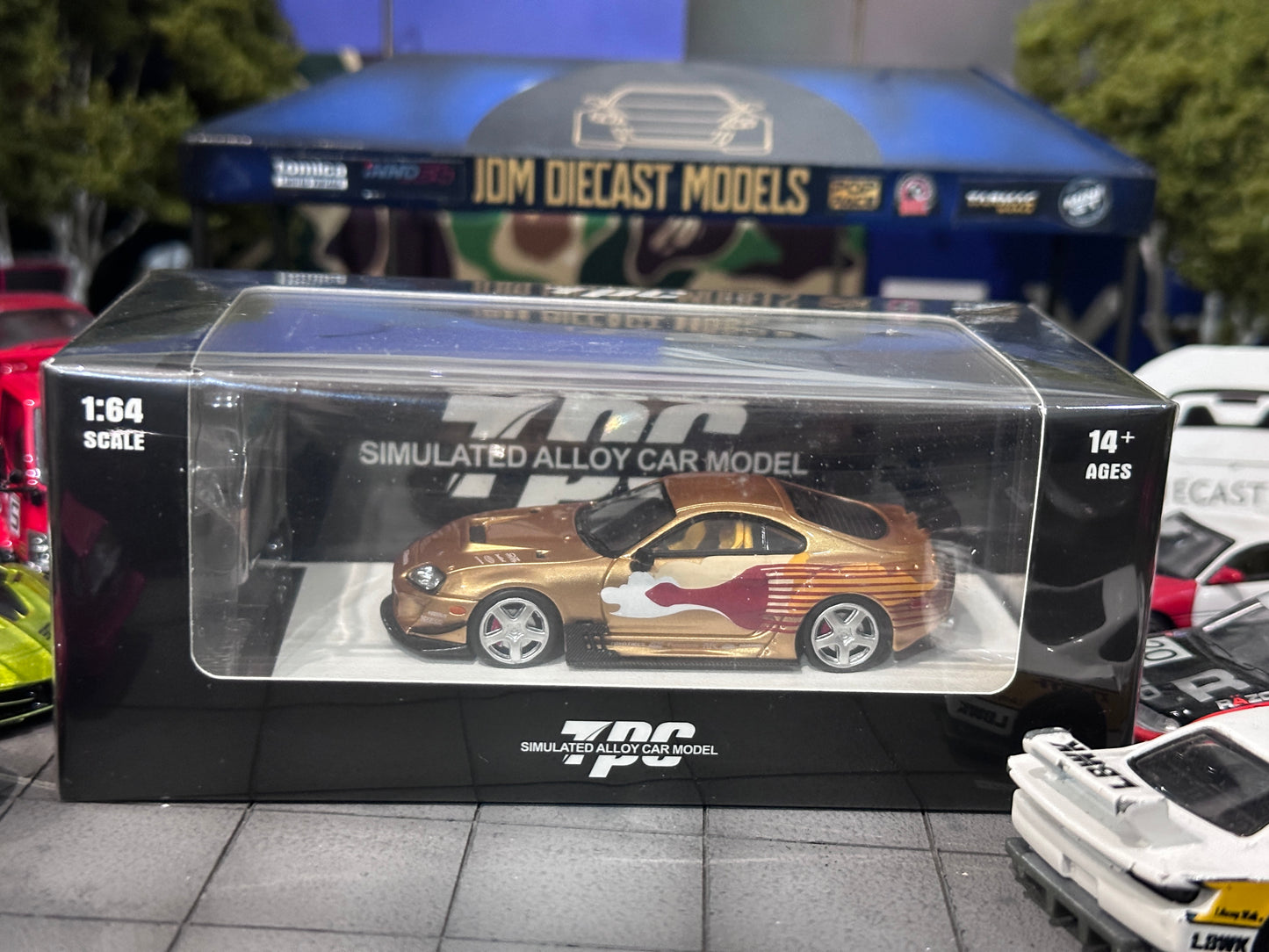 TPC Toyota Supra A80Z Slap Jack’s Gold 1993 Fast & Furious with Figure