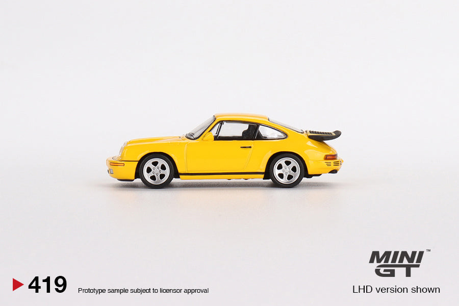 Mini GT RUF CTR 1987 Blossom Yellow MGT00419