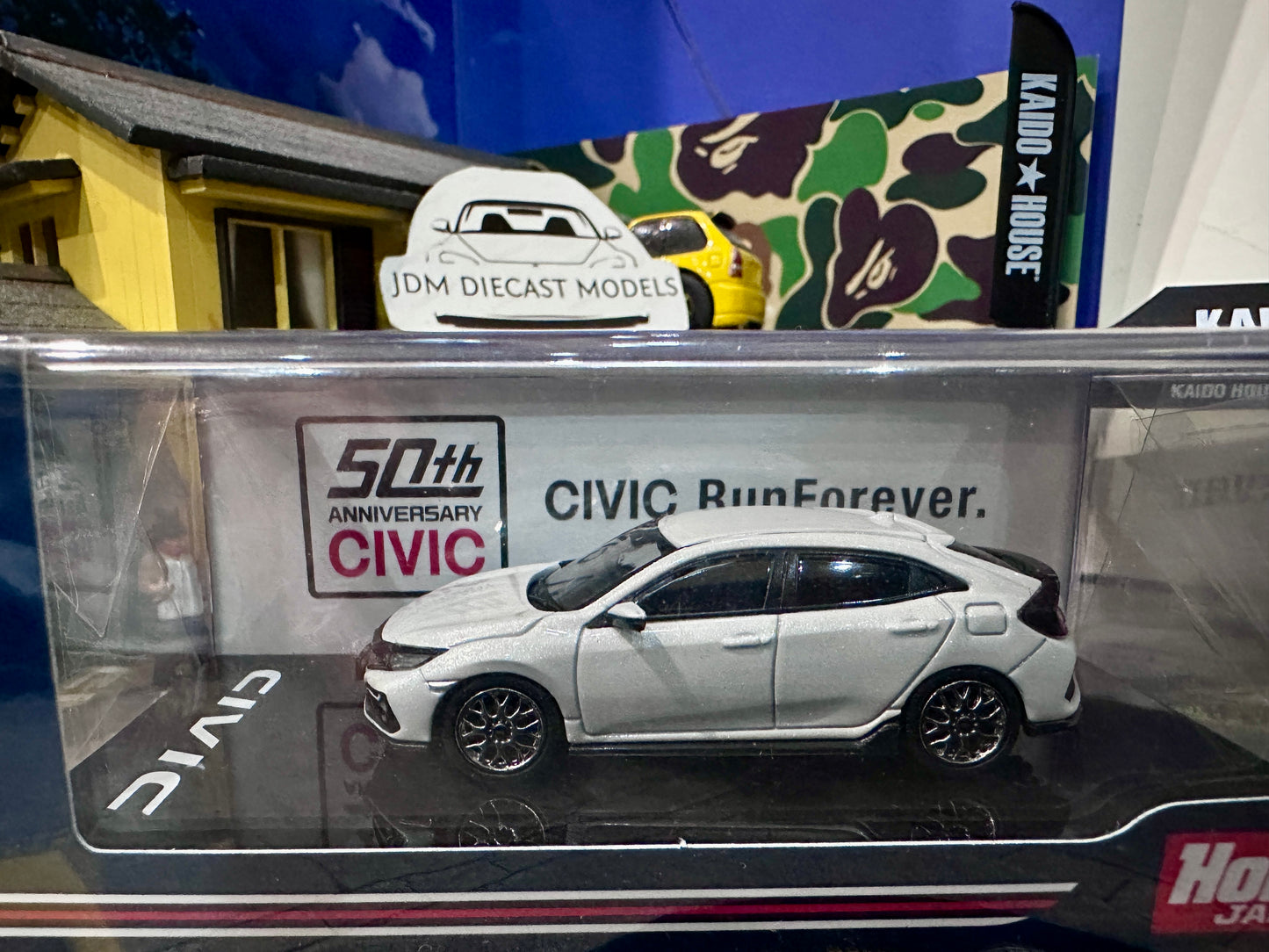 Hobby Japan Honda Civic H/B FK7 2020 Platinum White(P) Customised Version HJ642018BW