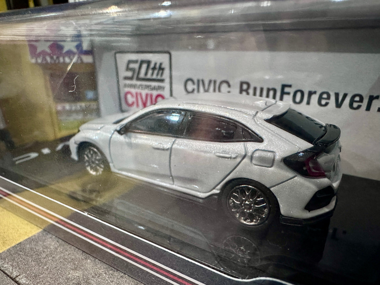 Hobby Japan Honda Civic H/B FK7 2020 Platinum White(P) Customised Version HJ642018BW