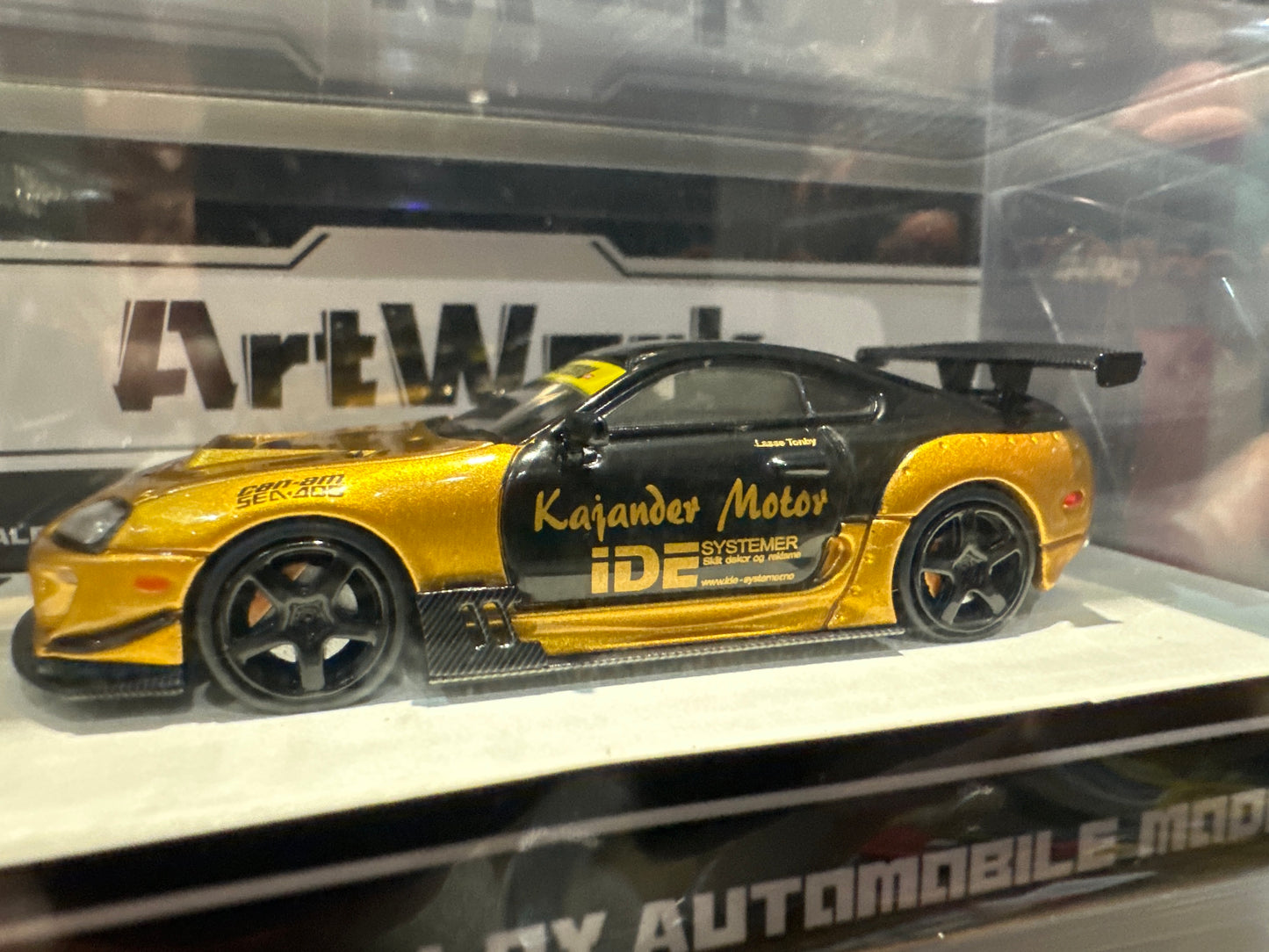 TimeMicro x Artwork Supra Gold/Black Livery A80Z