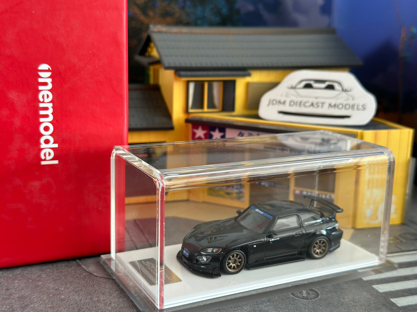 ONE MODEL Honda S2000 Spoon Black Resin