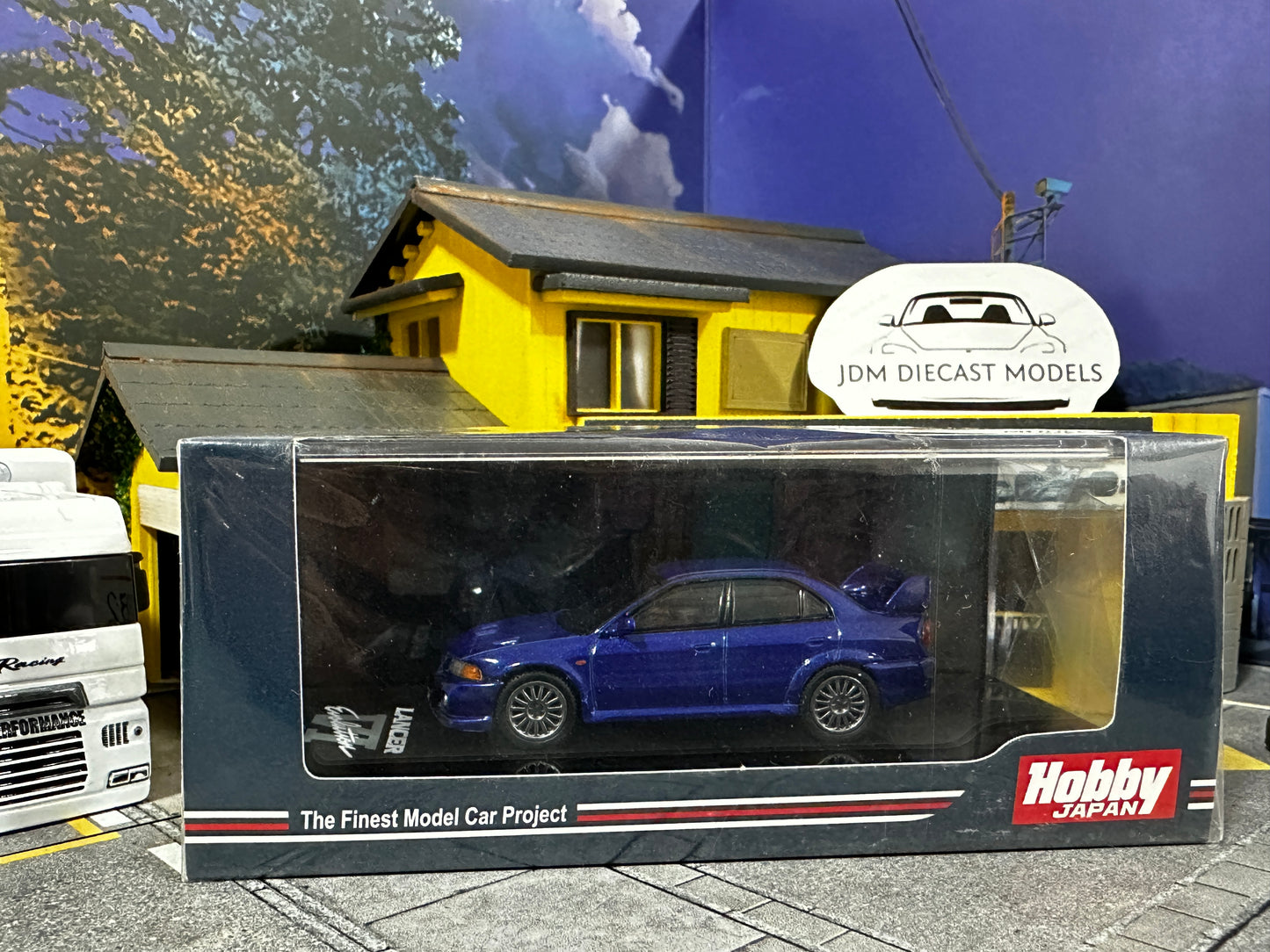 Hobby Japan Mitsubishi Lancer GSR Evolution VI CP9A Ijssel Blue P HJ641033ABLP