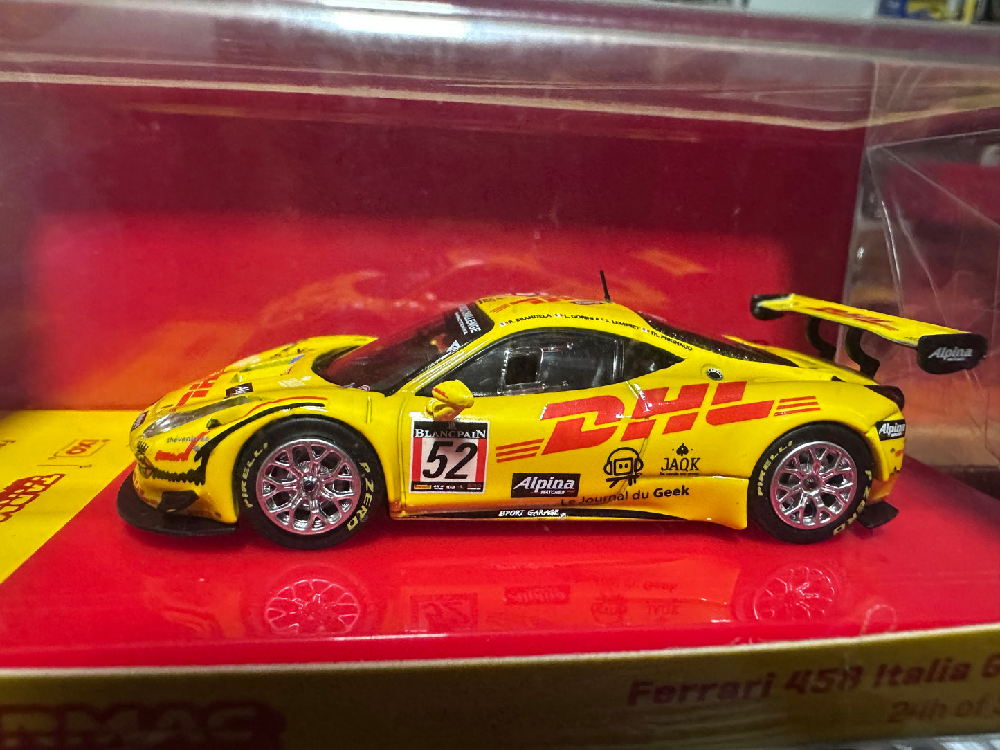 Tarmac Works Ferrari 458 Italia GT3 2013 24h of Spa 2013 L. Gorinni S.Lémeret T. Prignaud R. Brandela
