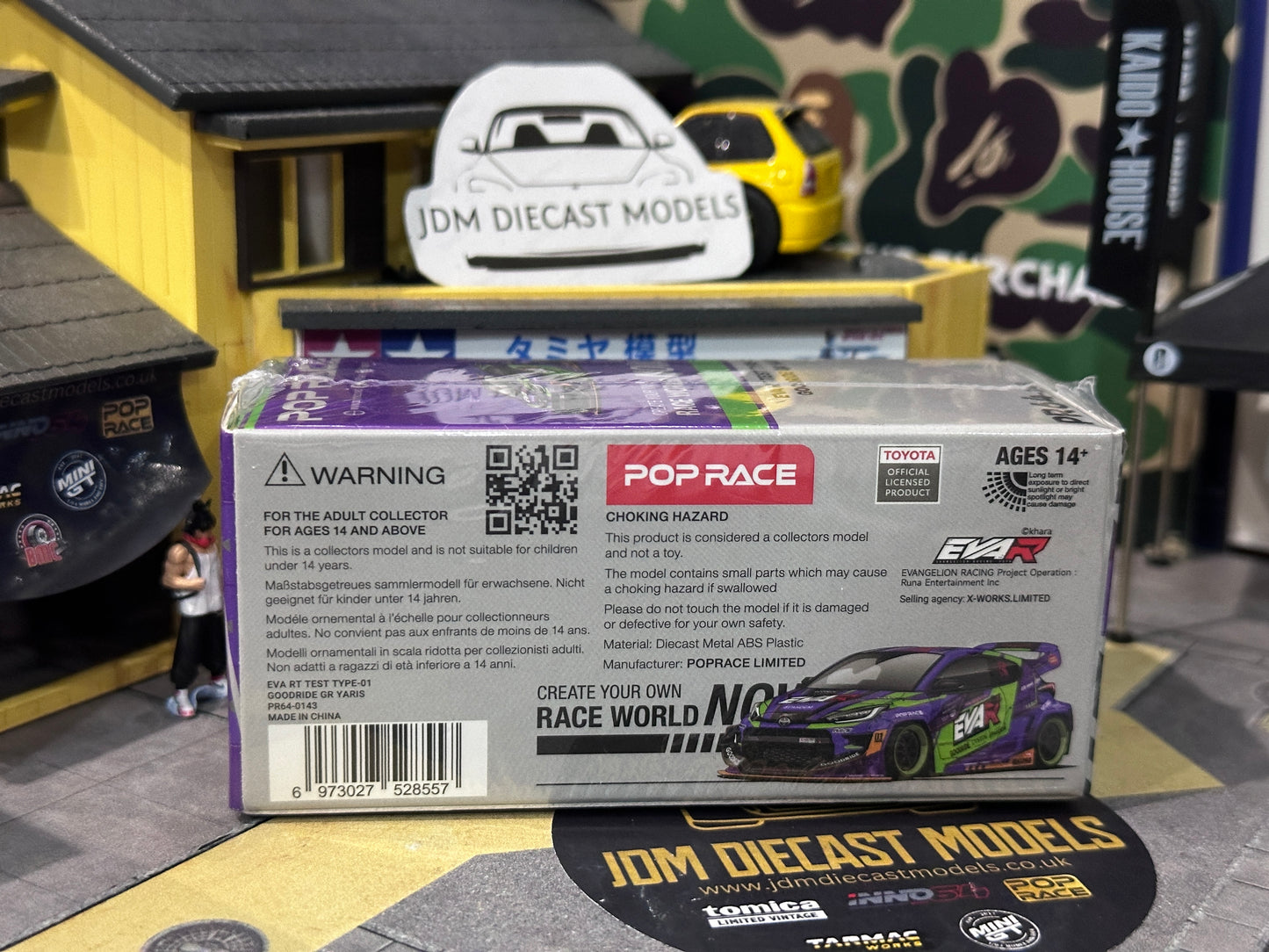 Poprace 1/64 GR Yaris EVA RT Type-01 Goodride PR64-143