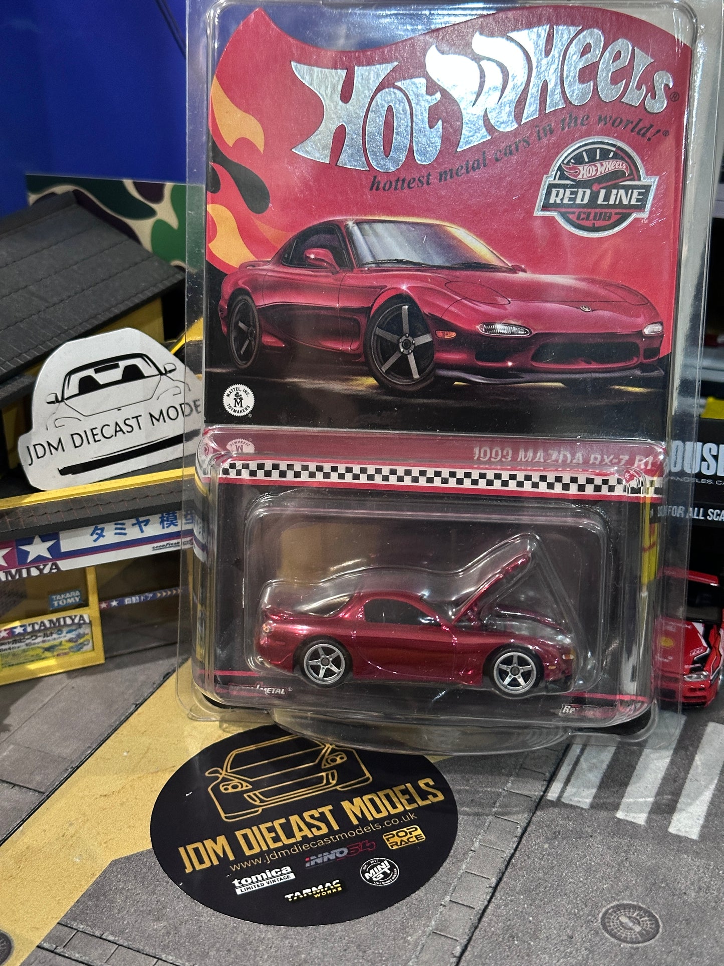 Hot Wheels Collectors Red Line Club Exclusive 1993 Mazda RX-7 R1