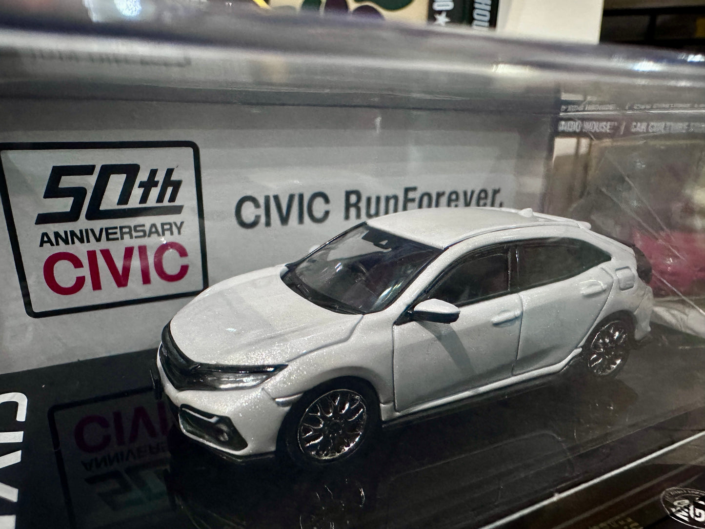 Hobby Japan Honda Civic H/B FK7 2020 Platinum White(P) Customised Version HJ642018BW