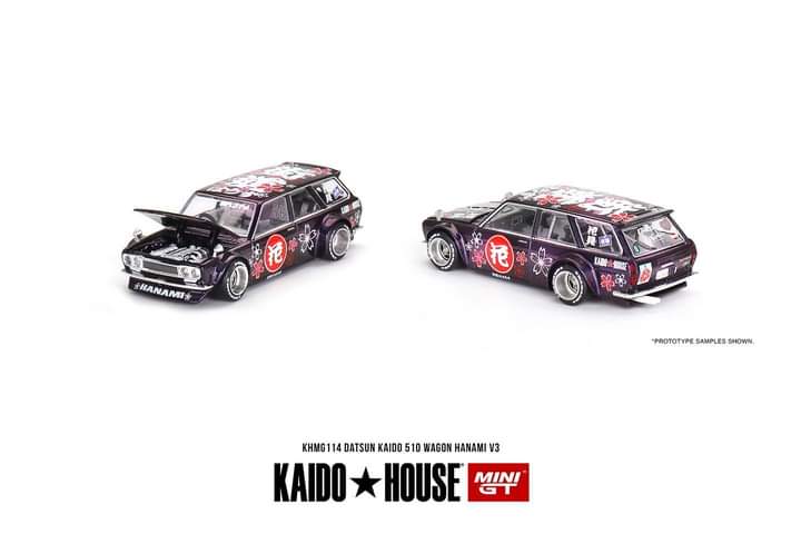 Datsun Kaido 510 Wagon HANAMI V3 (magic purple)
KHMG114