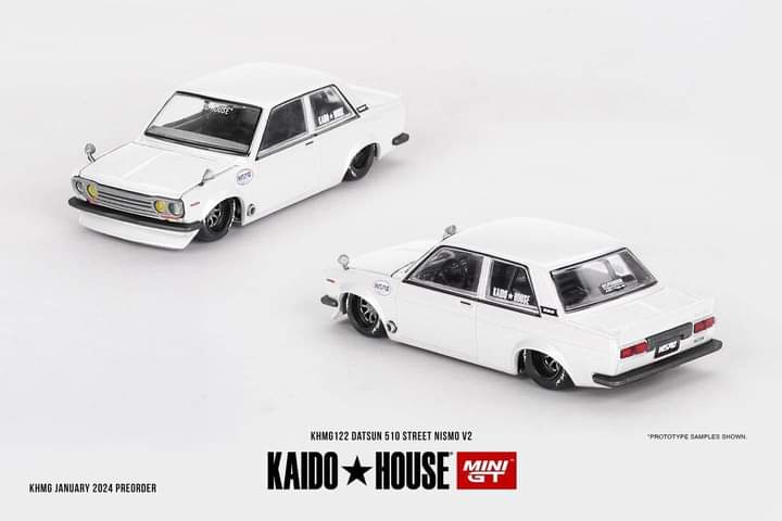 Kaido house KHMG122 Datsun 510 Street Nismo V2 WHITE