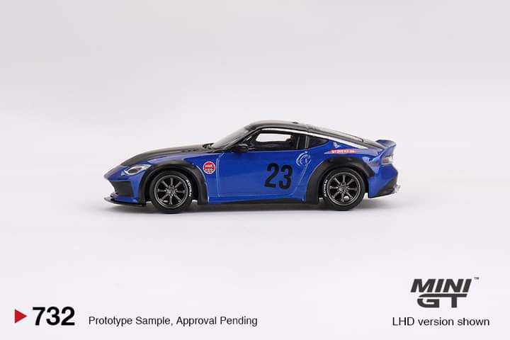 MINIGT Nissan Z LB★NATION WORKS Serian Blue
in stock