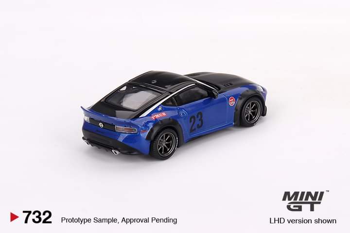 MINIGT Nissan Z LB★NATION WORKS Serian Blue
in stock