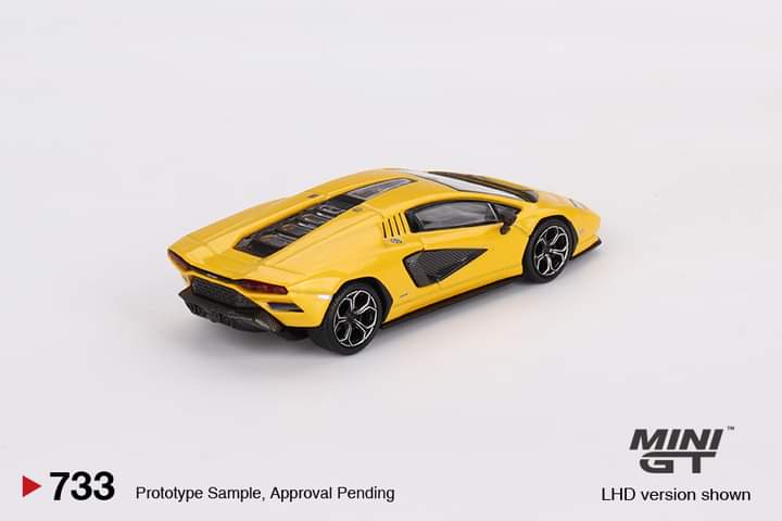 Preorder Lamborghini Countach LPI 800-4 New Giallo Orion
May/June 2024