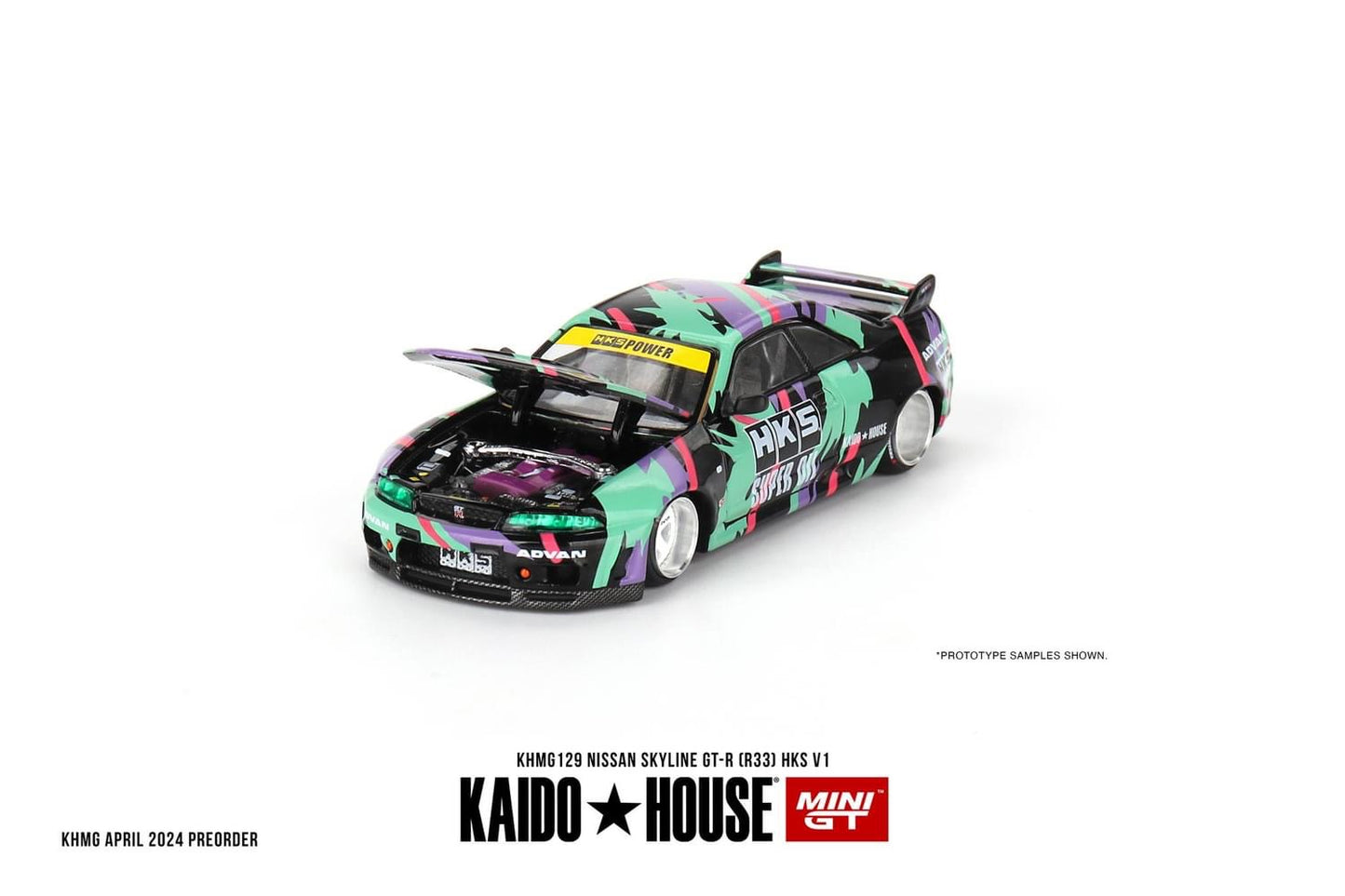 Kaido House Nissan Skyline GT-R (R33) HKS V1 KHMG129