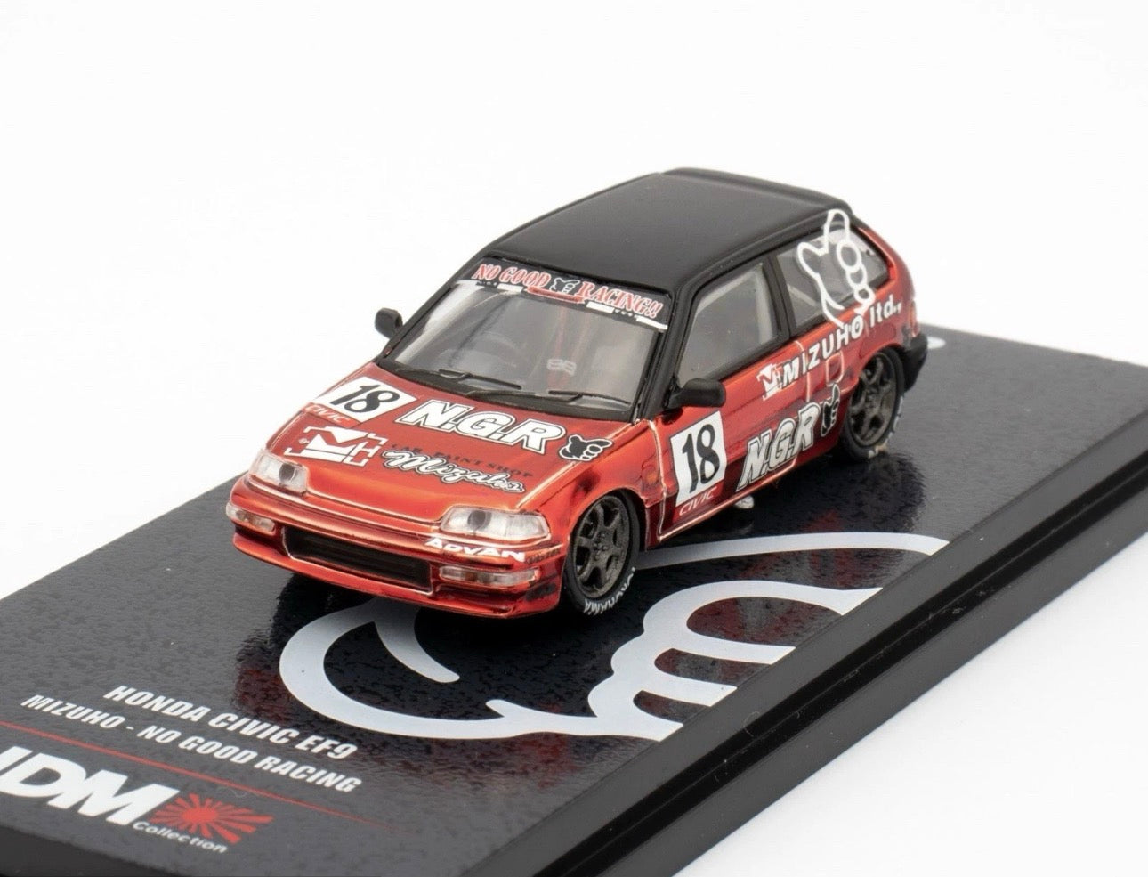 INNO64 Honda Civic SiR EF9 JDM MIZUHO No Good Racing IN64-EF9-JDM01