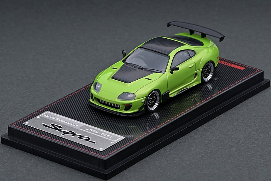 Ignition Models Toyota Supra JZA80 RZ Metallic Green IG2125 Japan Online Hobby Show 2020 Event Special