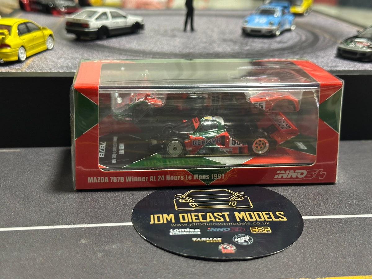 Inno64 MAZDA 787B Winner At 24 Hours Le Mans 1991 IN64-787B-LM91W