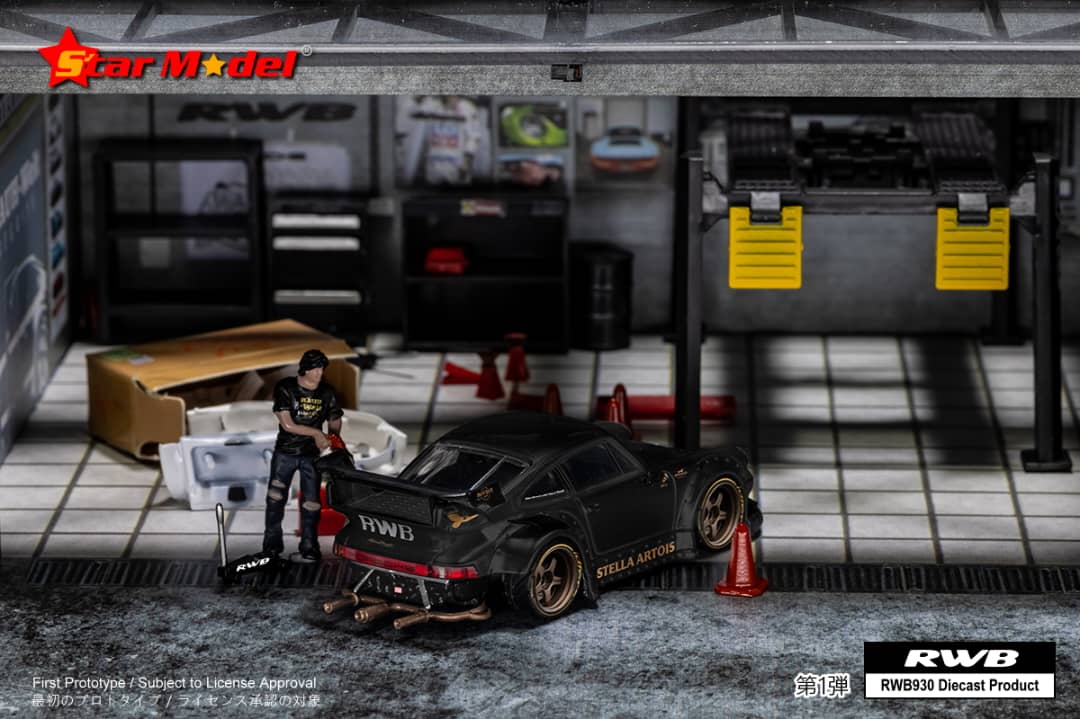 Star Model RWB 930GT with Figure RWB