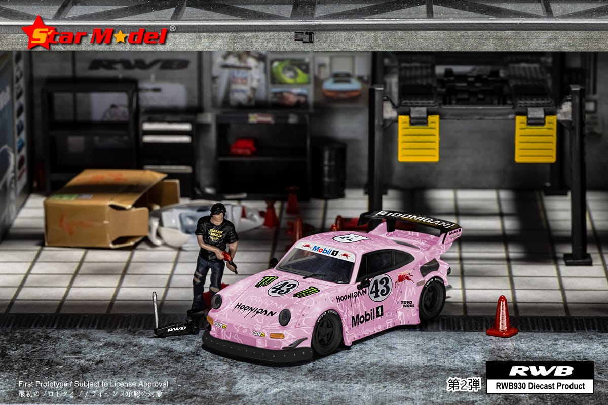 Star Model RWB 930GT with Figure RWB