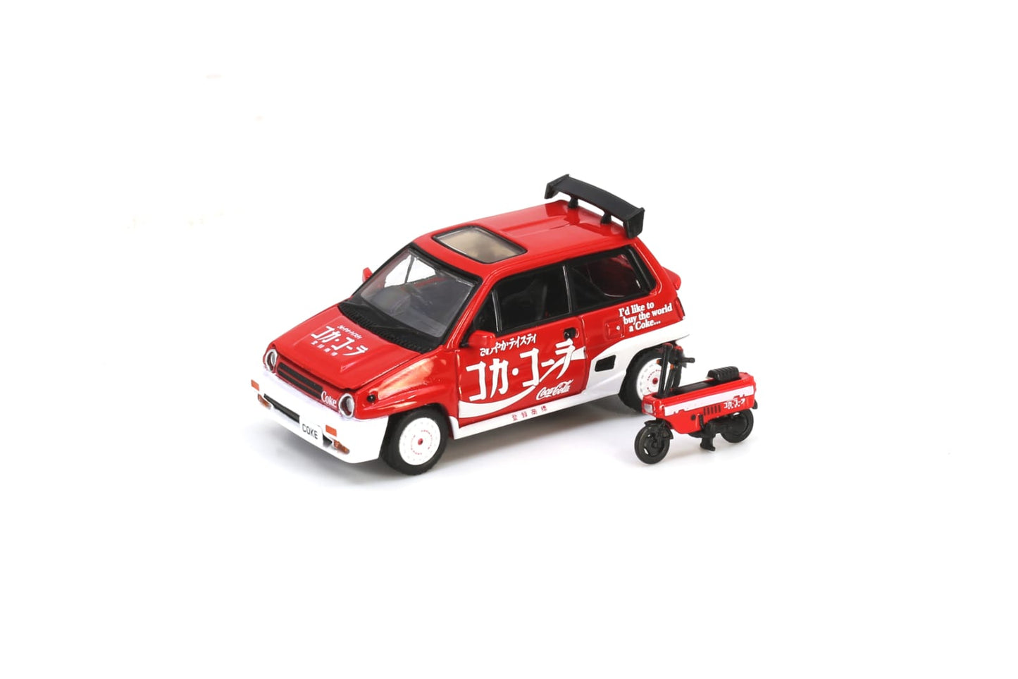 Inno64 x Tiny Honda City Hong Kong Coca Cola Special