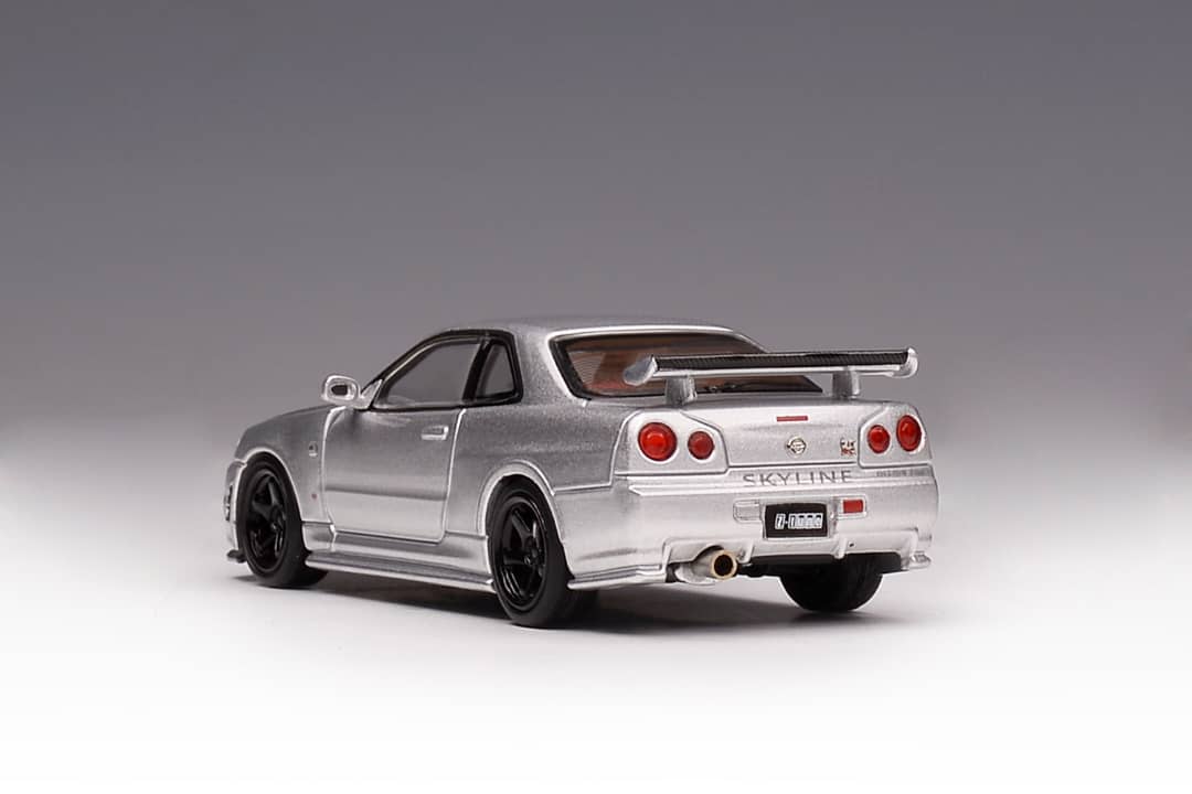 Preorder Nissan Skyline GT-R R34 Z-tune with Open Hood and Engine Details