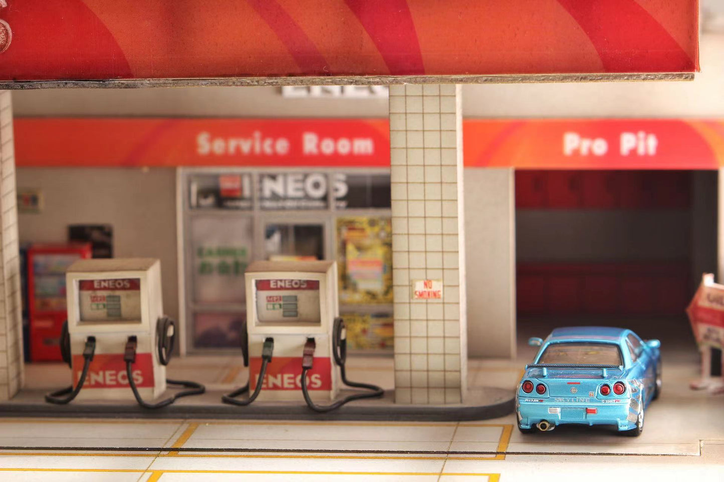 Stance Hunters Skyline GT-R R34 Z-tune Gurucollector Chrome Blue