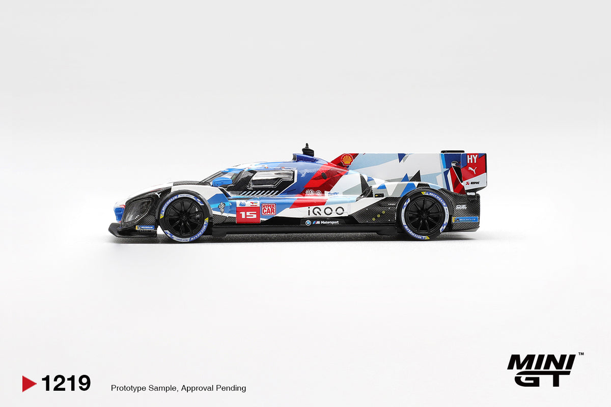 Mini GT BMW M Hybrid V8 Hypercar #15 Le Mans 2024 MGT01219