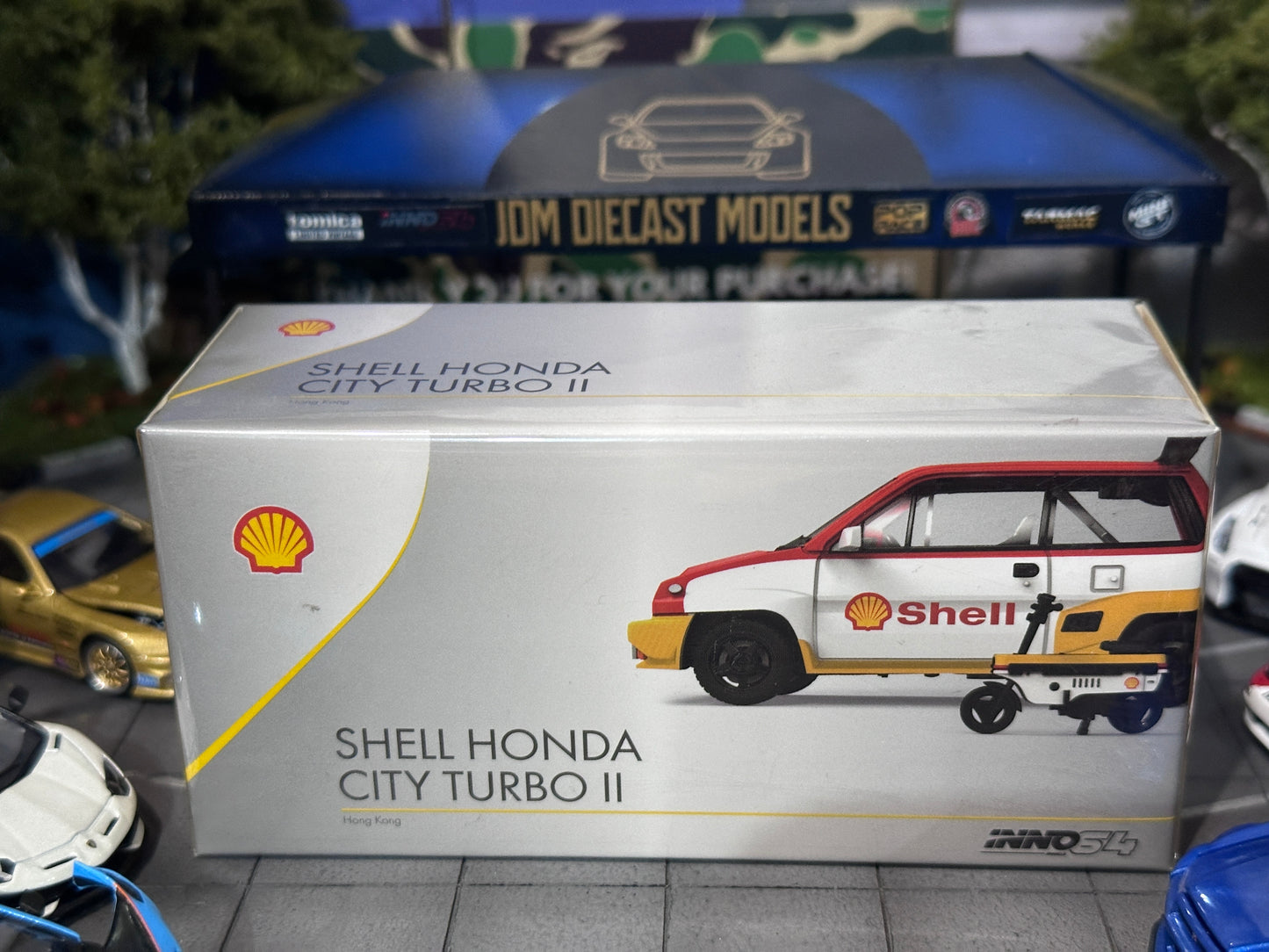 INNO64 Honda City Turbo II w/ Motocompo Shell