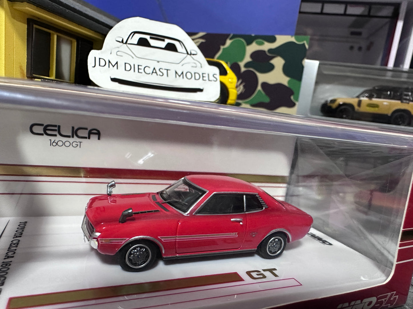Inno64 Toyota Celica 1600GT TA22 Red