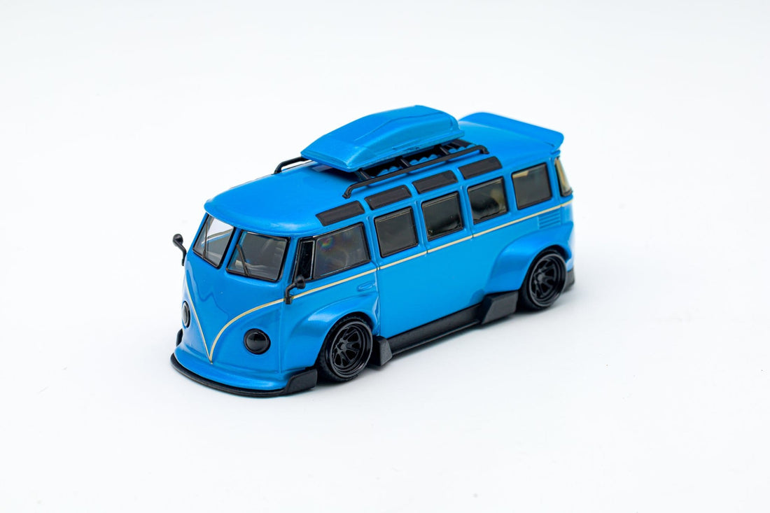 Inspire Model Volkswagen Kombi Camper Van Blue Robert Design-Model