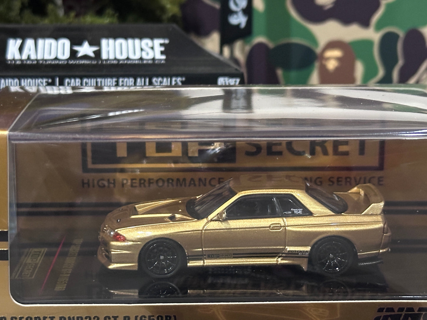 Inno64 Top Secret BNR32 GT-R 650R Gold IN64-R32TS-650R