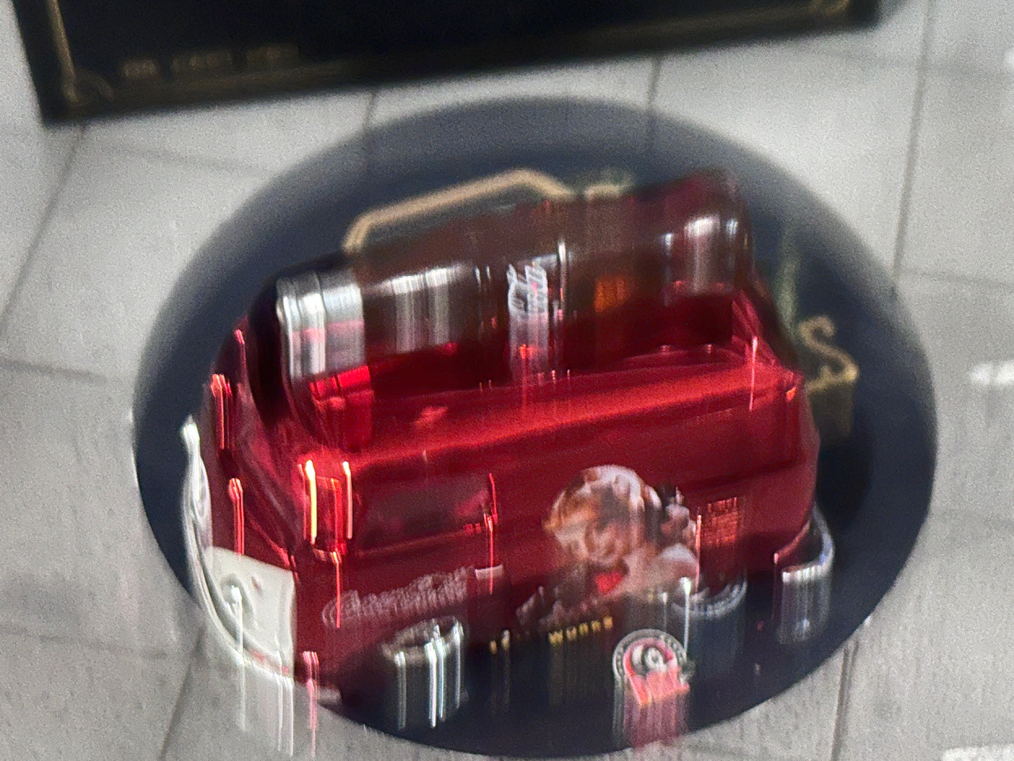 HY Model 1960 Volkswagen TI Coca-Cola Red