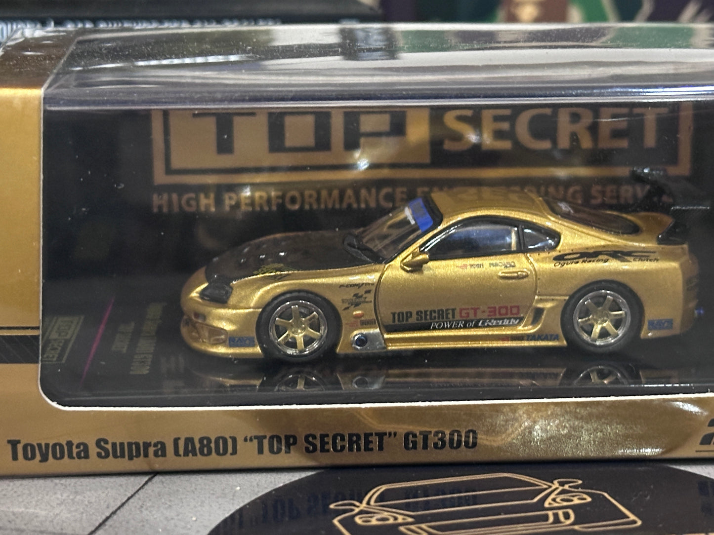 Inno64 Toyota Supra (A80) Top Secret GT300 GOLD IN64-A80TS-GOLD