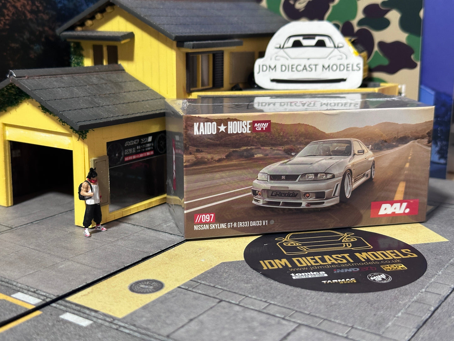 Kaido House Nissan Skyline GT-R R33 DAI33 V1 KHMG097