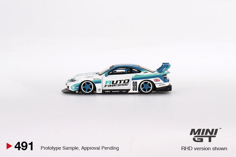 Mini GT Nissan LB-Super Silhouette S15 SILVIA Auto Finesse MGT00490