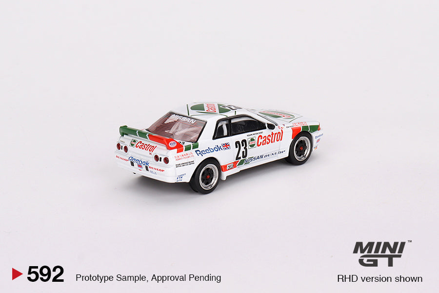 MiniGT Nissan Skyline GT-R (R32) Gr. A #23 1990 Macau Guia Race Winner MGT00592-R
