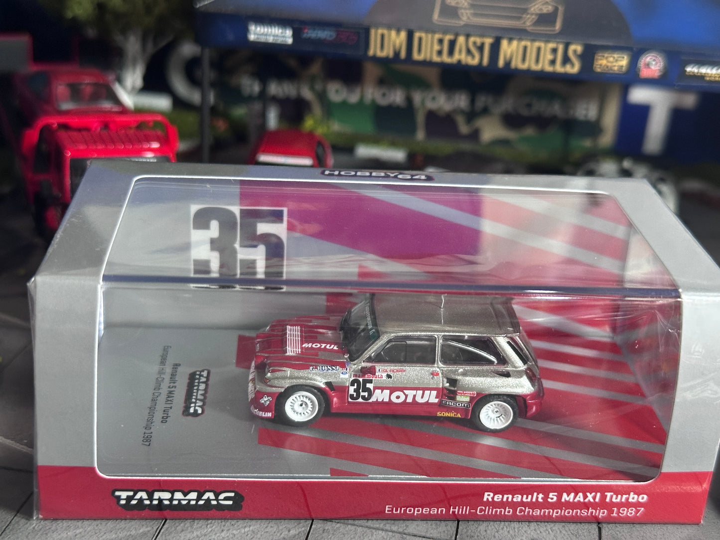 Tarmac Works Renault 5 MAXI Turbo - European Hill-Climb Championship 1987, Giovanni Rossi