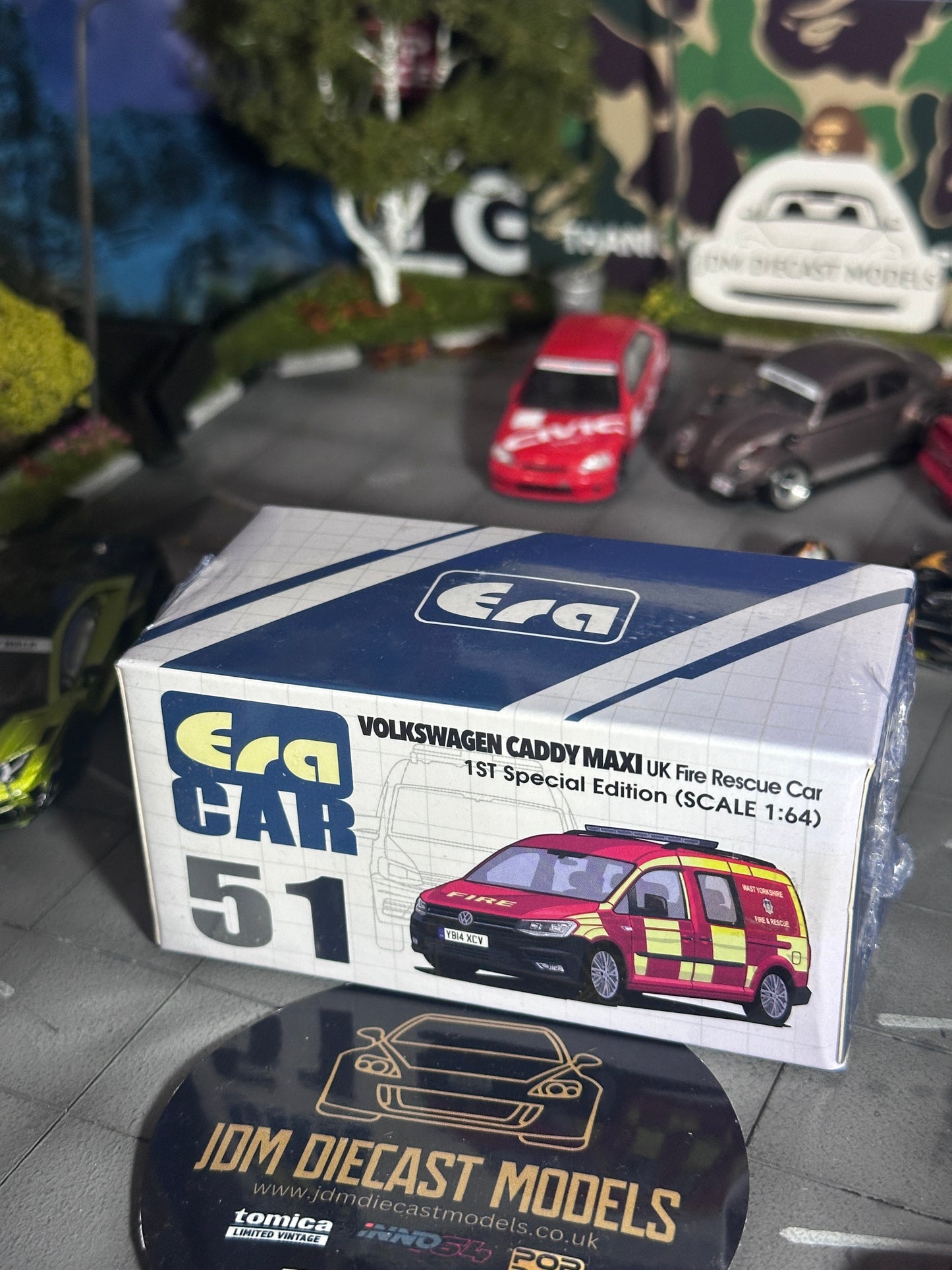 Era Car Volkswagen Caddy Maxi UK Fire Rescue Limited Edition