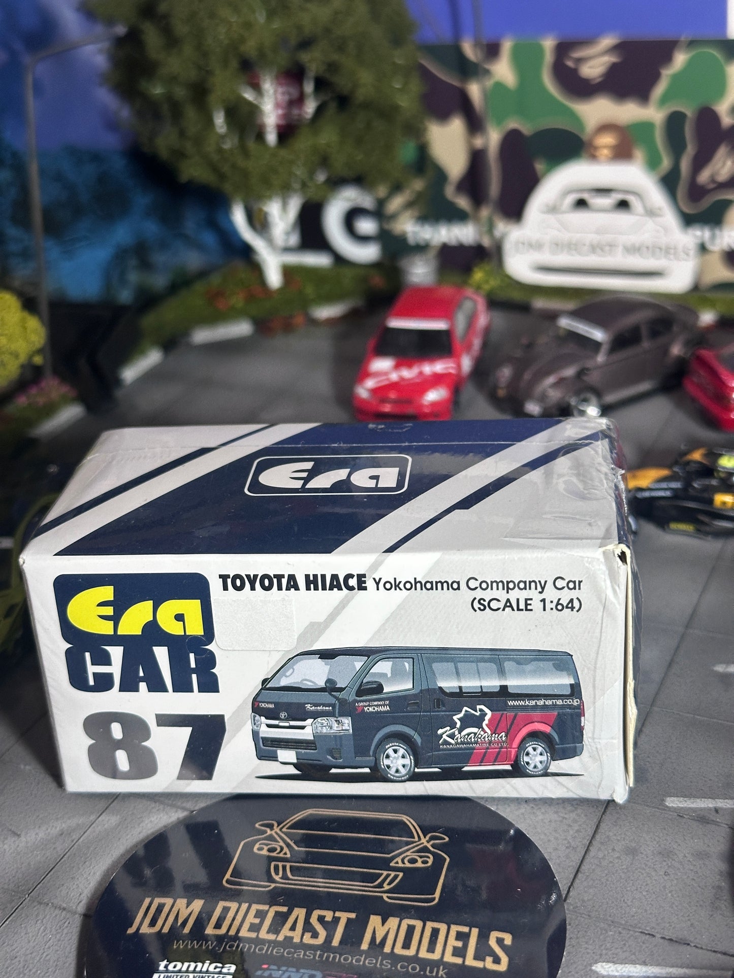 Era Car TOYOTA HIACE Yokohama Company Car