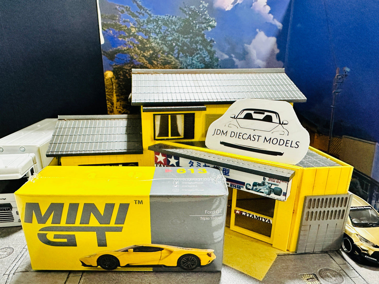 MiniGT Ford GT Triple Yellow MGT00613-R