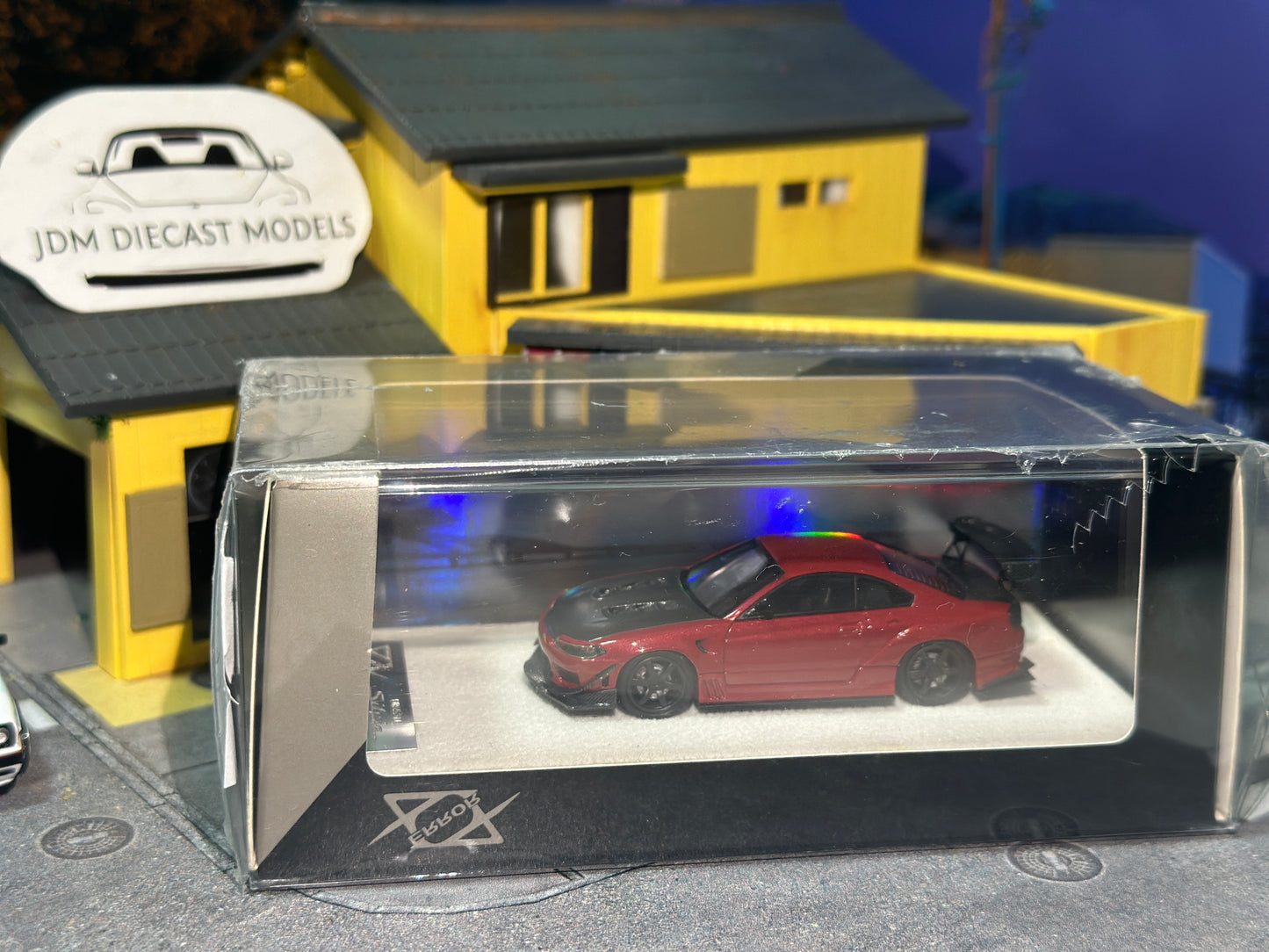 Error404 Nissan Silvia S15 JDM Red Resin 499pcs