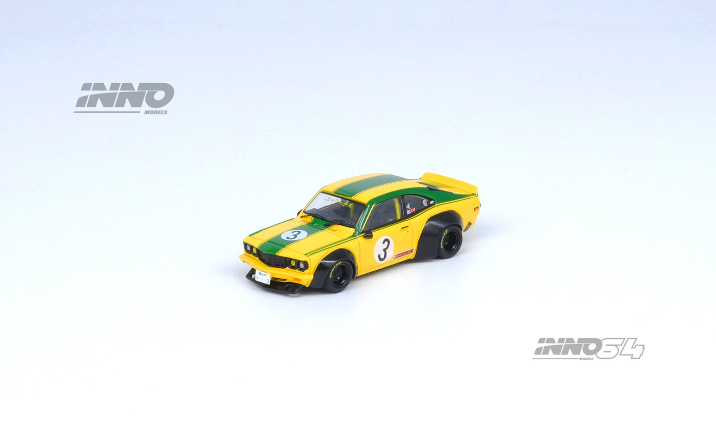 Inno64 1/64 LBWK Mazda RX3 Savanna #3 IN64-LBWKRX3-01