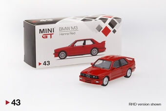 Mini GT BMW M3 Henna Red