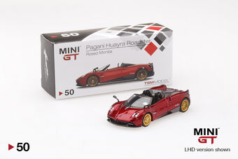 Mini GT Pagani Huayra Roadster Rosso Monza