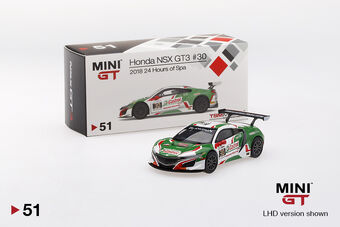 Mini GT Honda NSX GT3 #30 2018 24 Hours of Spa