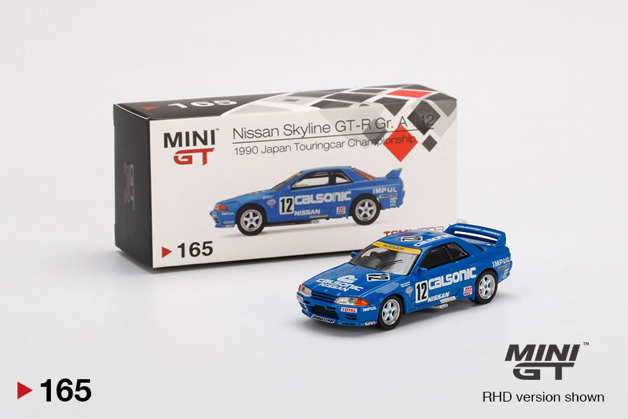 Mini GT Nissan Skyline GT-R (R32) Gr. A 12 Calsonic 1990 Japan Touringcar Championship