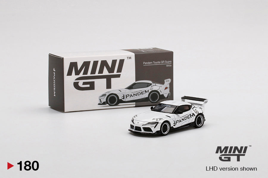 Mini GT Pandem Toyota GR Supra V1.0 White