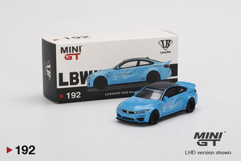 Mini GT LB★WORKS BMW M4 Baby Blue