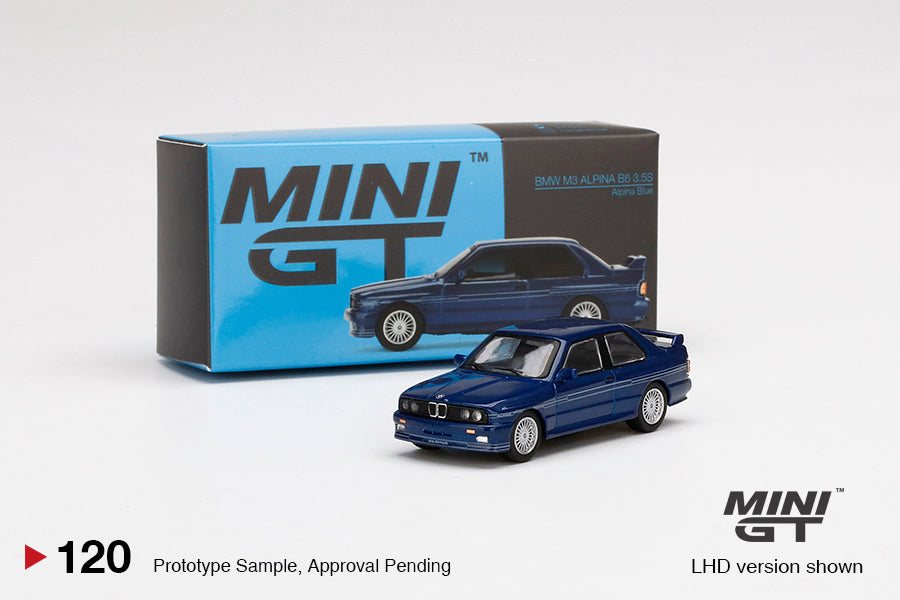 Mini GT BMW M3 (E30) ALPINA B6 3.5S Alpina Blue