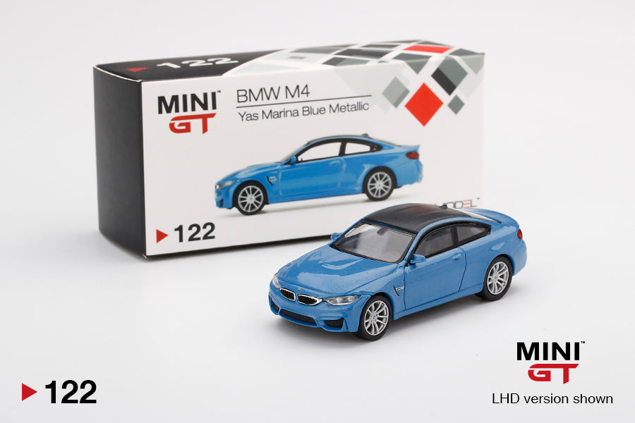 Mini GT BMW M4 (F82) Yas Marina Blue Metallic
