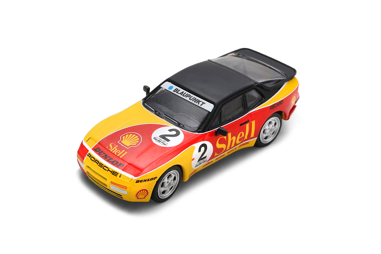 SPARKY 1/64 DIECAST Porsche 944 Turbo Cup Shell #2 (Flat headlights)